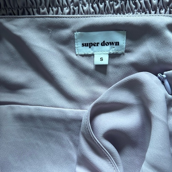 - Revolve Superdown Smocked Lilac Mini Dress - Picture 13 of 13